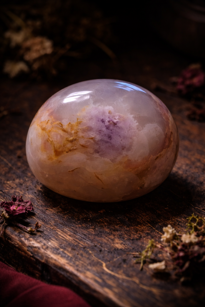 Flower Agate – Sacred Emergence