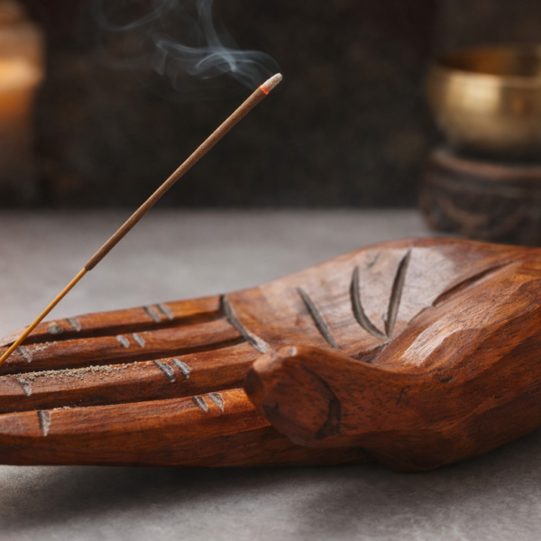 Carved Wooden Ritual Hand