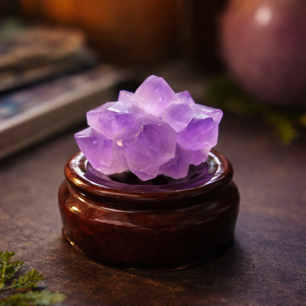 Amethyst Crystal Bloom - Natural Cluster