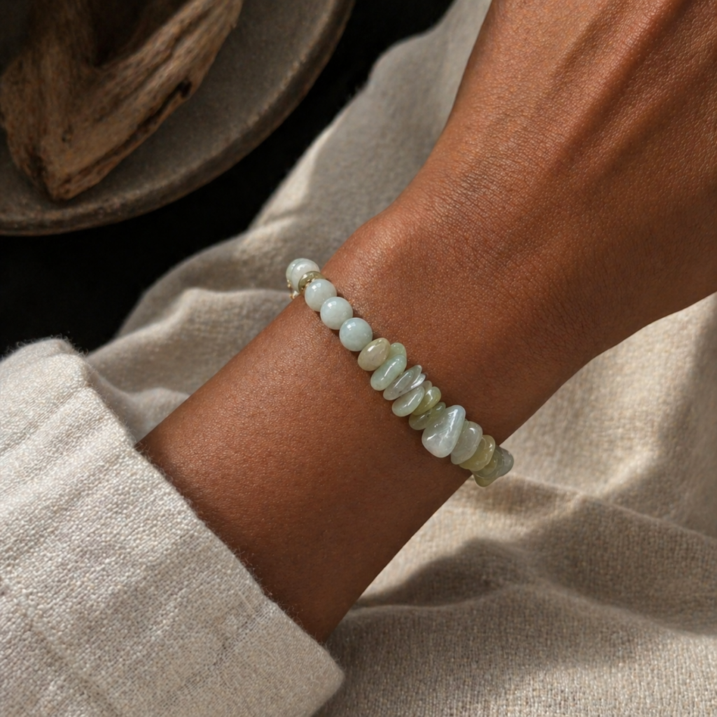 Burma Jade - Held Steadiness