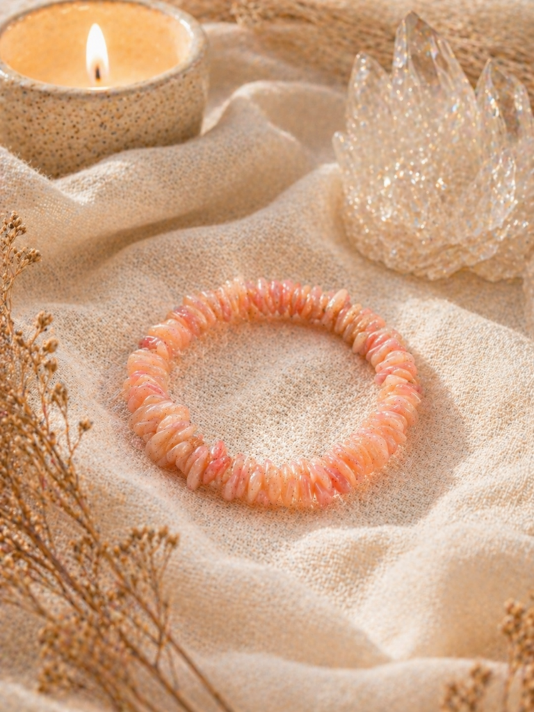 Pink Opal Bracelet - Emotional Presence