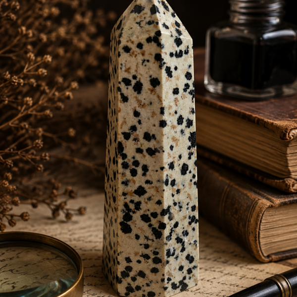 Dalmatian Jasper Tower - The Inkkeeper